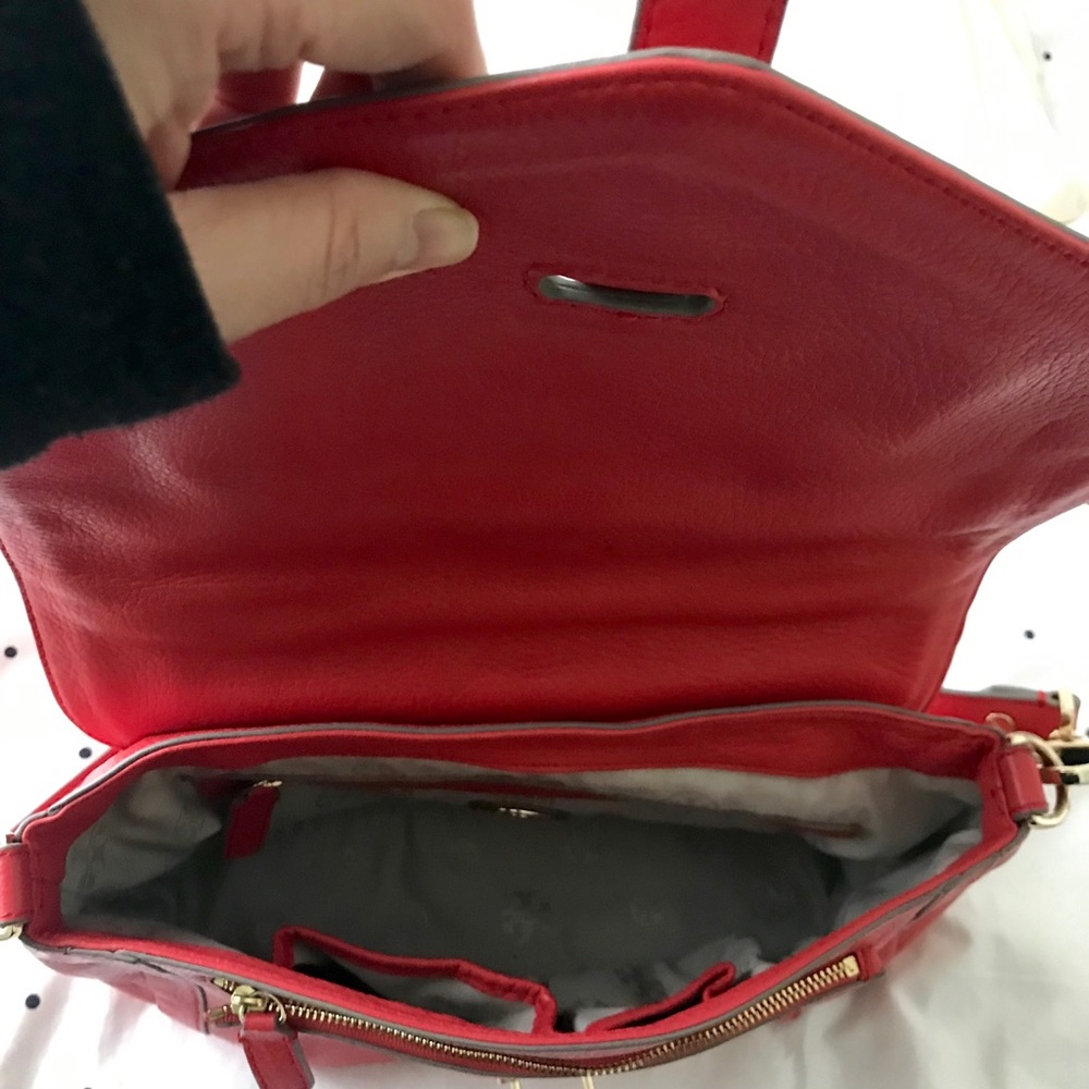 Tory Burch Medium Satchel in Coral - Picture 3 of 4